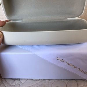 Linda farrow glass case and box